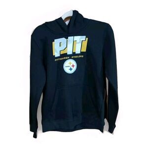 Pittsburgh Steelers Youth Large (14-16) Hoodie Official NFL Football Excellent